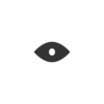 Eye icon flat simple view icon png