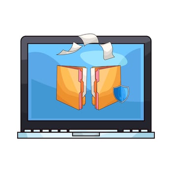 Inspiration Folder illustration vector