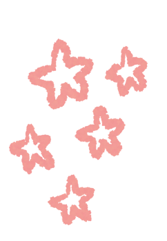 stars doodle scribble decoration png