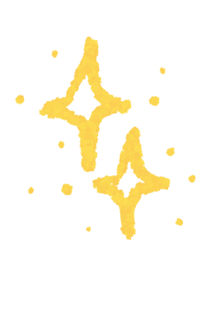 adorable sparkle doodle scribble decoration png