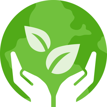 Sustainability Earth Hand Care Logo Icons png