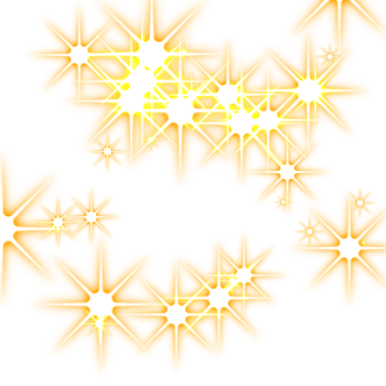 Golden Star Light For Decoration Twinkle Twinkle png