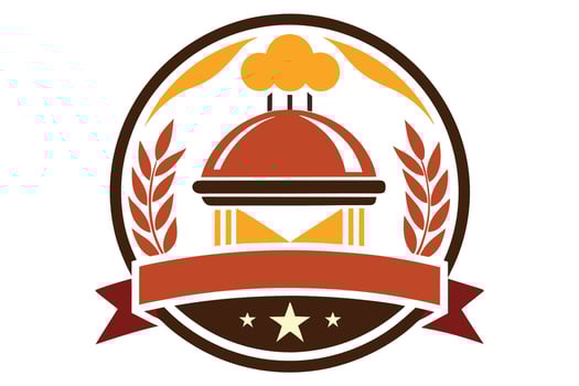 Restaurant Logo Customizable vector