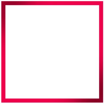 Velvet square border on a transparent background png