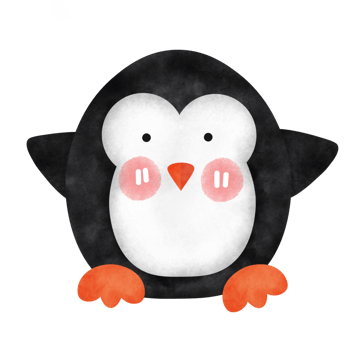 cute penguin clipart. png