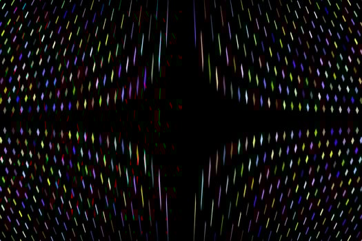 Colorful abstract wallpaper tech particles background vector