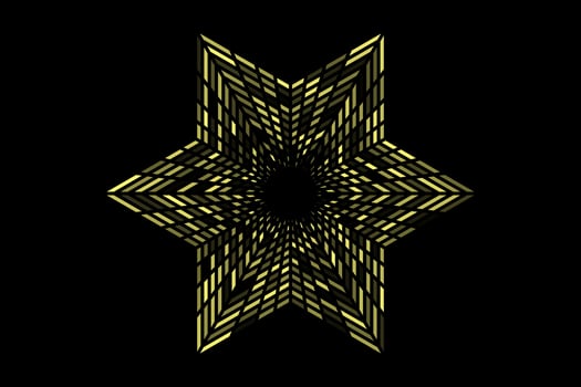 Yellow star particles abstract wallpaper background vector