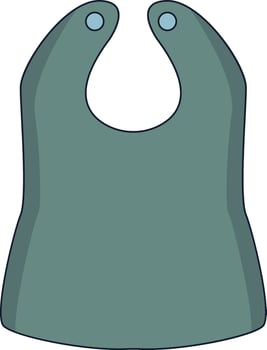 Baby Accessories Element with Flat Design vector