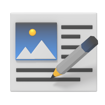 Make a content website png