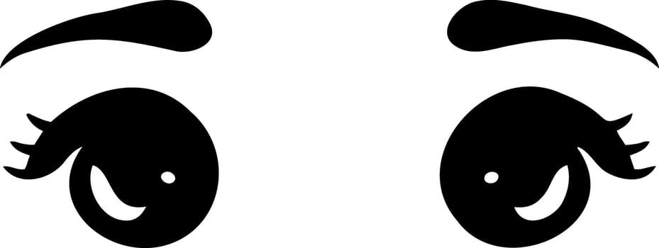 Eye clipart Hand drawn eyes Stencil vector
