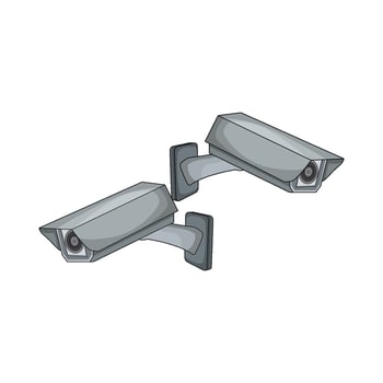 illustration of traffic camera vector
