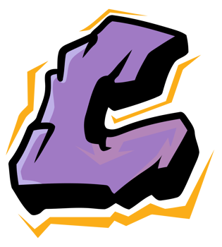 C Font Graffiti Hip-Hop Typography png