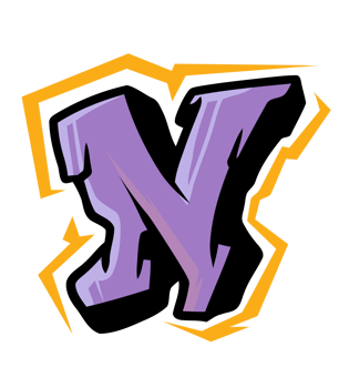 N Font Graffiti Hip-Hop Typography png