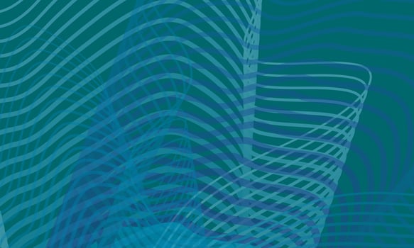 Abstract blue and green background for social media vector