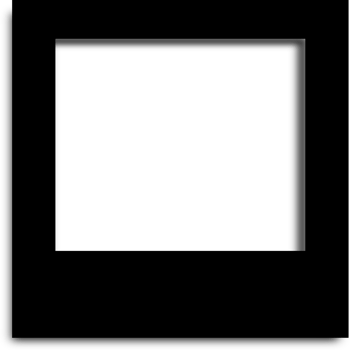 black square frame template png