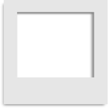 white frame picture border png