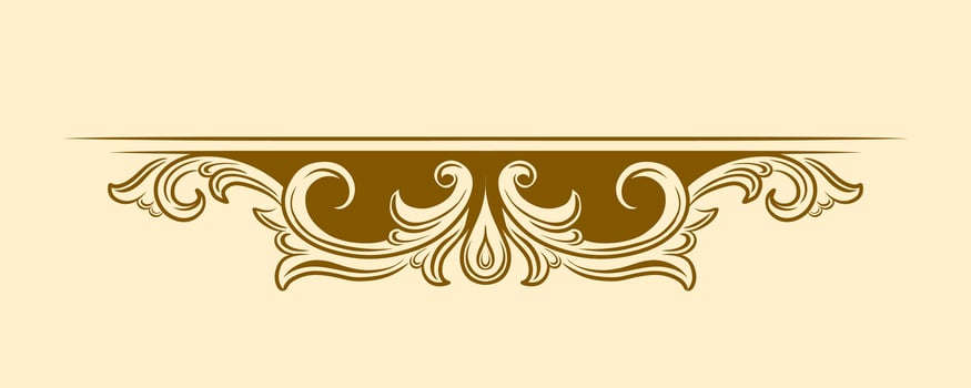vintage border elements frame vector