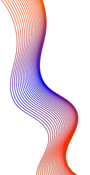 Colorful Abstract Wave vector