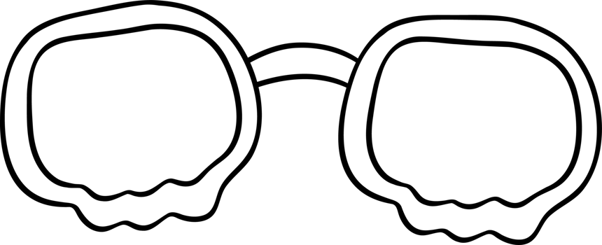 Cute Halloween skull glasses Girly Coquette Cartoon png