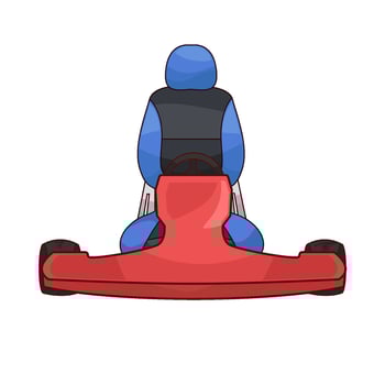 Ideal Car Seat illustration vector