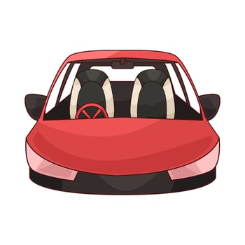 Comfortable Family Car vector