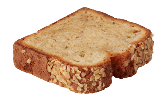 Banana nut bread healthy one piece png