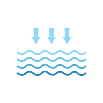 Water wave Logo vector