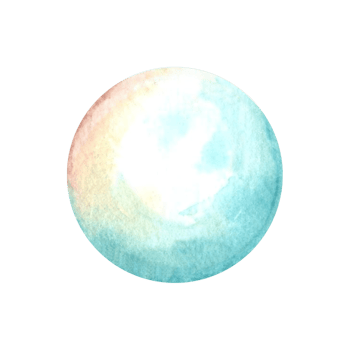 Soap bubble from bath foam. Hand drawn watercolor illustration isolated of background. Toy for bath, kids party. Pearl for necklaces, jewelry. Clip art for card, cosmetic, printing, textile, flyer. png