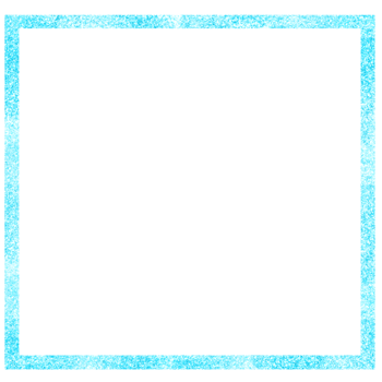 Light Blue Square Frame on a Transparent Background png