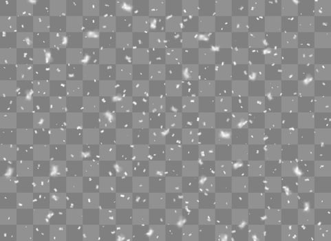 Sparkling snowflakes for Christmas and New Year decor vector