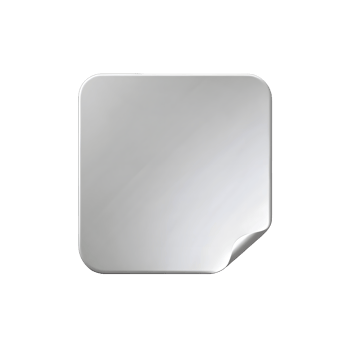 A Square Adhesive Sticker Mockup png