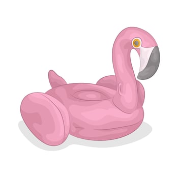 Illustration of duck float vector