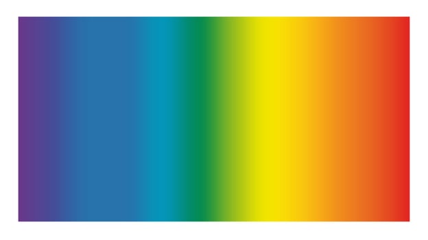 Light spectrum color isolated. Electromagnetic wavelength radiation prism line, visible spectrum. Retro design element vector