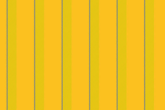 Individuality vertical seamless lines, contour texture background fabric. Dye textile stripe pattern in amber and yellow colors. vector