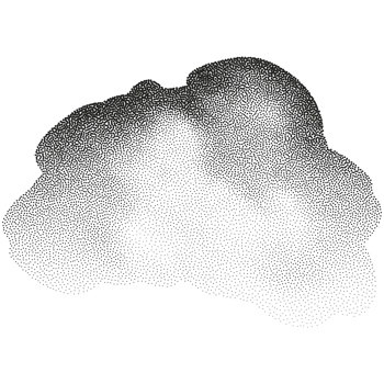 A wave of black dots with a sandy texture. An abstract, grainy background featuring a noisy gradient pattern. png