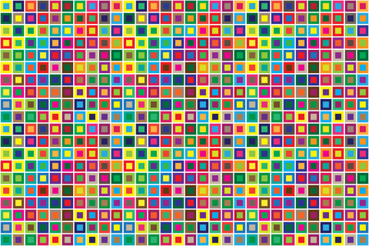 Modern pattern seamless squares abstract colored vector