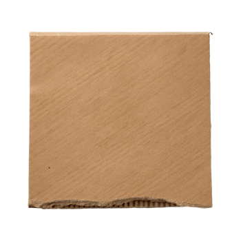 a brown paper is on a transparent background. png