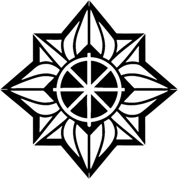 Unique Clipart of Symmetrical Geometric Mandala. . png