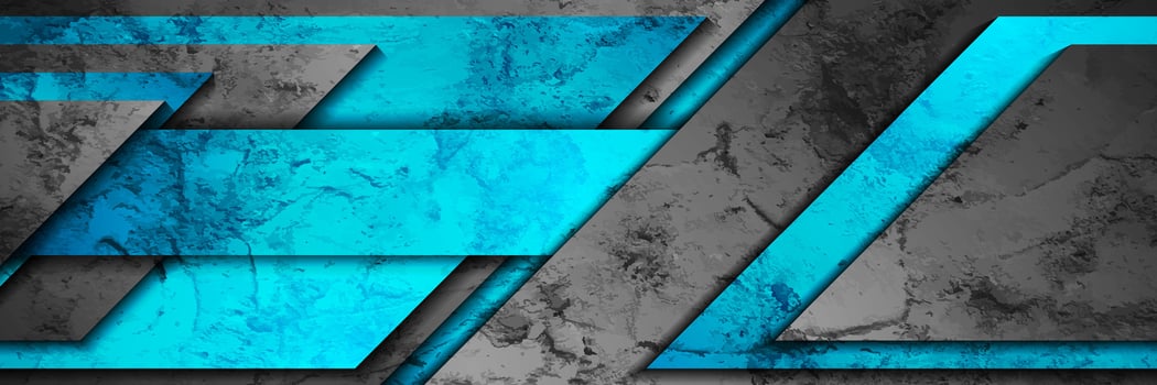 Dark grey and blue abstract stripes grunge geometric background vector