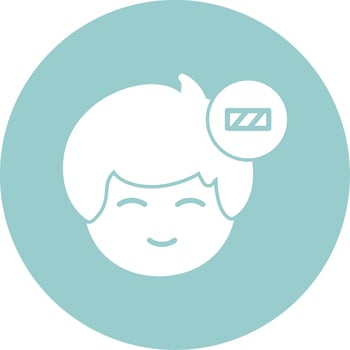Loading spinner Glyph Circle vector