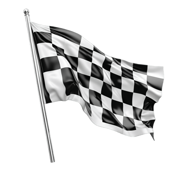 Checkered racing flag png