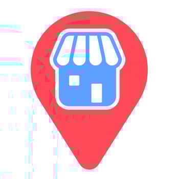 Company Location Icon vector