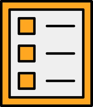 List Icon Design vector