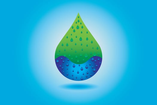 Water drop logo. Environment logo. Liquid logo vector