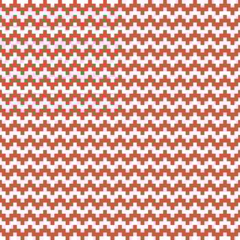 Seamless zigzag geometric red and white colour plaid for dress, scarf, skirt, picnic tablecloth, other fabric design.Scrapbook Cute prints background. vector