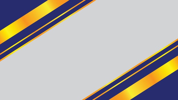 Abstract background design in modern style with gold and blue colors vector