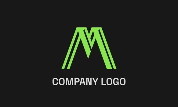 Elegant M Logo for your Business vector