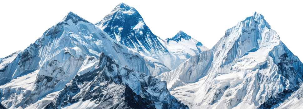 Mountains Covered in Snow png