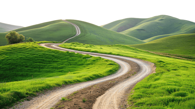 Trail in Hills png