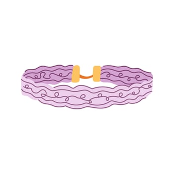 accessories chokers for women cartoon illustration vector
